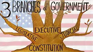 The 3 Branches of US Government for Beginners, English Language Learners (ESL) 2008 Citizenship Test