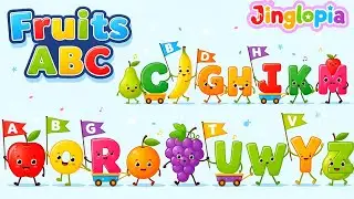 ABC Fruits Parade | Alphabet phonics song for children | Phonics for Kids