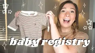 what's on my amazon baby registry as a FIRST TIME MOM \\ gender neutral, affordable