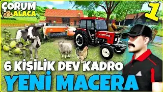 YENİ MACERAMIZ ÇORUM ALACA'DA BAŞLIYOR - 6 Kişilik Dev Kadro - Mahalle Tipi Yerleşim - 55 ragnar