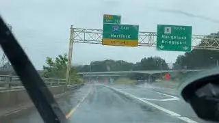 Driving in the rain 84 mixmaster waterbury CT￼￼