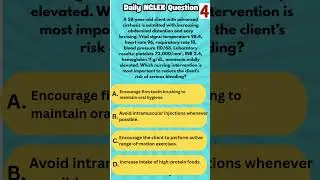 Medical Surgical NCLEX Practice Questions with Answers & Rationales Priority & Critical Thinking NGN