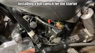 Adding a inline kill switch to motorcycle starter relay