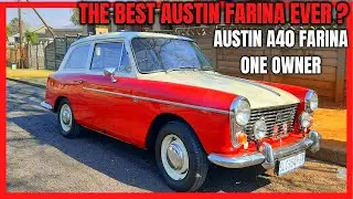 САМЫЙ ПЕРВЫЙ Austin A40 Farina 1961 1961 года / ДОСТОЙНЫЙ ВЫСТАВОЧНЫЙ ЗАЛ AUSTIN A40 / RETRO CAR DOGS