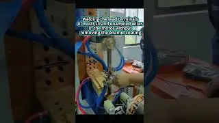 Why 90% of EV Motor Makers Choose Our Enameled Wire Welding Solution #spotwelding #haifeiwelder