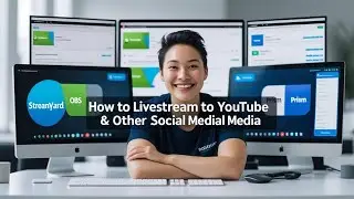 Tech Conference: How to #Live Stream to YouTube and other Social Media Platforms #StreamYard #OBS