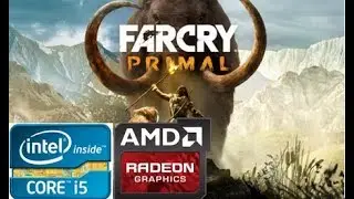 FAR CRY PRIMAL - test on AMD Radeon R7-240@2GB DDR3 [Walkthrough Gameplay]