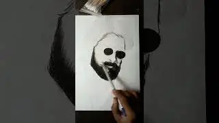 Pushpa 2🔥 allu arjun as pushpa raj drawing ✍️🔥 l pushpa 2 drawing #shorts #pushpa2 #drawing