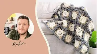 *FREE CROCHET TUTORIAL* Sand Dollar Afghan Free Crochet Pattern and Video Tutorial by Rohn Strong