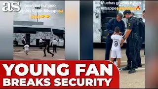 YOUNG FAN breaks security to MEET MBAPP&Eacute; in MALLORCA; TOUCHING RESPONSE from the French star