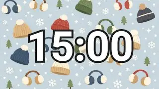 15-Minute Cozy Winter Focus Timer ❄️ Hats & Earmuffs Pattern