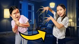 АЯНА ҰЗЫН ТЫРНАҚ ТАҒЫП💅АБЬЮЗЕР БОЛЫП КЕТТІ😨 КӘУСАРДЫ ТЫРНАП АЛЫП БАРШАМЫЗДЫ ҚОРҚЫТТЫ 😨🥺