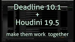 Houdini 19.5 - make Deadline work [python 3.9]
