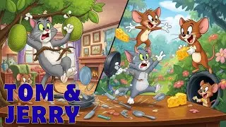 Tom & Jerry Style Cartoon &ndash; Funny Mouse Trick & Cat Fail