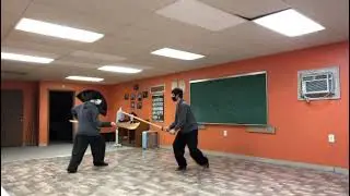 Guan dao sparring lesson excerpt 2