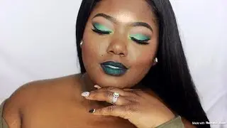 Exotic Eyes and POPPIN Bold Lips | WOC Friendly Makeup Tutorial