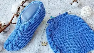 🤗Домашние Следки спицами! Свяжите их обязательно! Подробный мастер класс