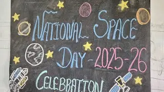 Space day celebration @EMRSDNH @EMRSEKLAVYA @emrs 
