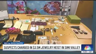 Police arrest 4 in connection for $3.5 million jewelry heist in Simi Valley
