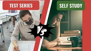 Test series vs self study