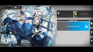 Arknights / Operator Records / Ceylon