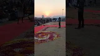 पूज्य महाराज जी के आने से पहले सौभारि कुंड का भव्य नजारा