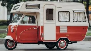 2026 Tricycle RV Camper Review | Futuristic Micro Adventure on Three Wheels!