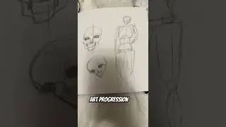 Art progression #art #drawing #progression #posses #practice #viral #fyp #like # sub