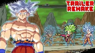 💥(TRAILER)Z LEGENDS 3 - NEW Goku Ultra Instict (REMAKE)!