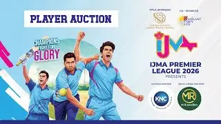 AUCTION | IJMA PREMIER LEAGUE 2026