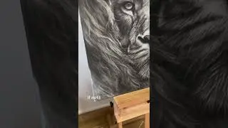 Charcoal on Canvas is Awesome!!!