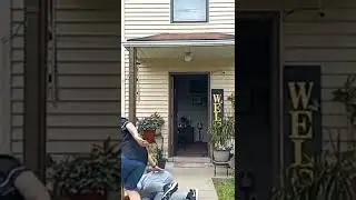 Johnny gobble just fell play fighting while smoking crack