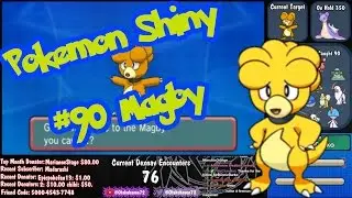 Живая блестящая Magby 76 Dexnav - Pokemon Omega Ruby и Alpha Sapphire