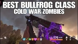 BULLFROG BEST CLASS SETUP COLD WAR ZOMBIES! (SMG)