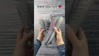 Adidas Yeezy 350,Leave your shoe size#short #sneakerhead #unboxing #getmyplug