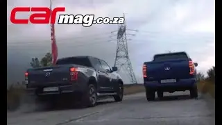 DRAG RACE: Mazda BT-50 3,0 TD vs GWM P Series 2,0 TD