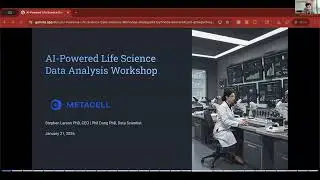 AI-powered Life Science Data Analysis Workshop