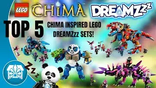 TOP 5 LEGO CHIMA INSPIRED LEGO DREAMZZZ SETS! | Pandor The Eternian Jedi