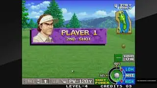 ACA NEOGEO BIG TOURNAMENT GOLF First 120 yards eagle