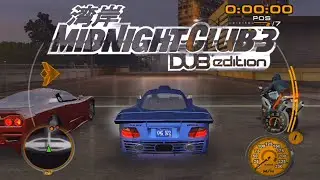 Midnight Club 3: Mercedes CLK GTR - Atlanta Stages