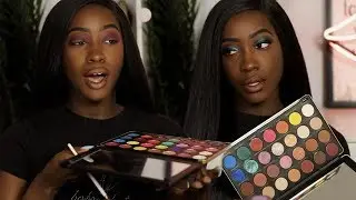 Patricia Bright X Makeup Revolution Collab!! | 2 Eyeshadow Palette Tutorials| Too Much Mouth