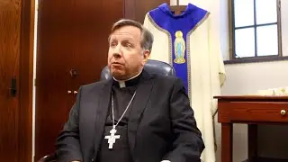 Bishop-elect Robert McClory is preparing for his ordination