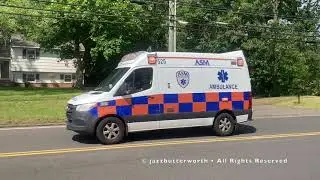 Ambulance Service Of Manchester (ASM) Sprinter 525 Responding/Arriving!