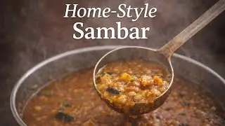 Homemade Sambar Without Drumstick | Simple Comfort Food from Fresh Vegetables