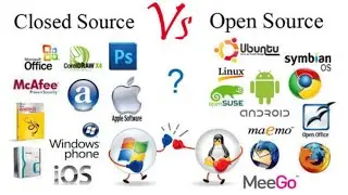Open source software vs Close source software Hindi example