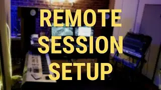 Remote Music/Audio Production Session with High Quality Audio Stream and no Latency!