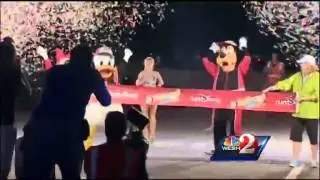 Runners participate in Walt Disney Half Marathon