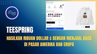 Hasilkan ribuan dollar dengan menjual kaos teespring di pasar amerika dan eropa