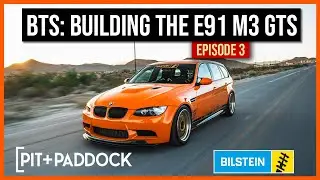 Building the Pit and Paddock x Bilstein E91 M3 GTS Tribute - Interior Removal + Fab - Episode 3