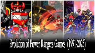 Evolution of Power Rangers Games  (1991-2025)